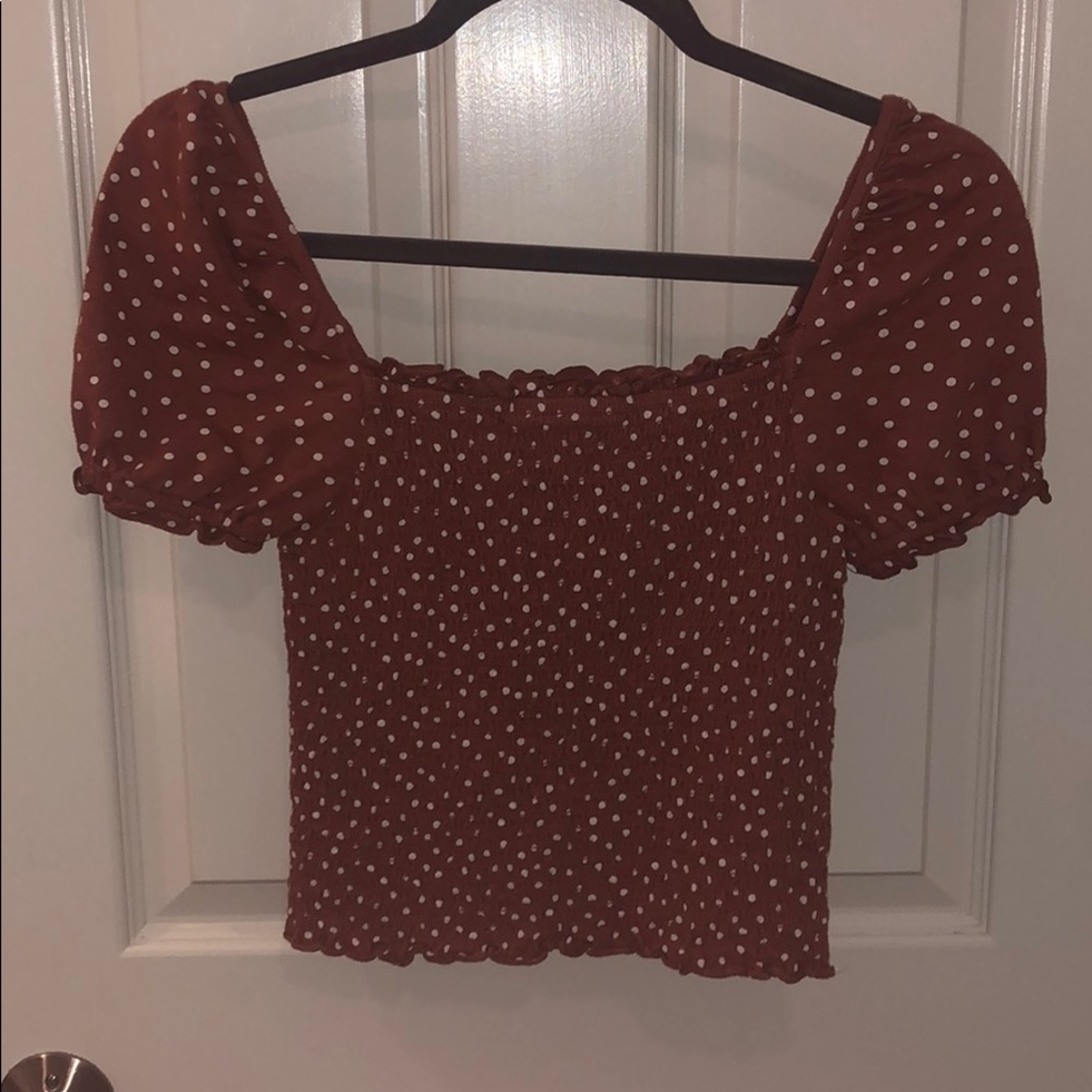 puff sleeved top